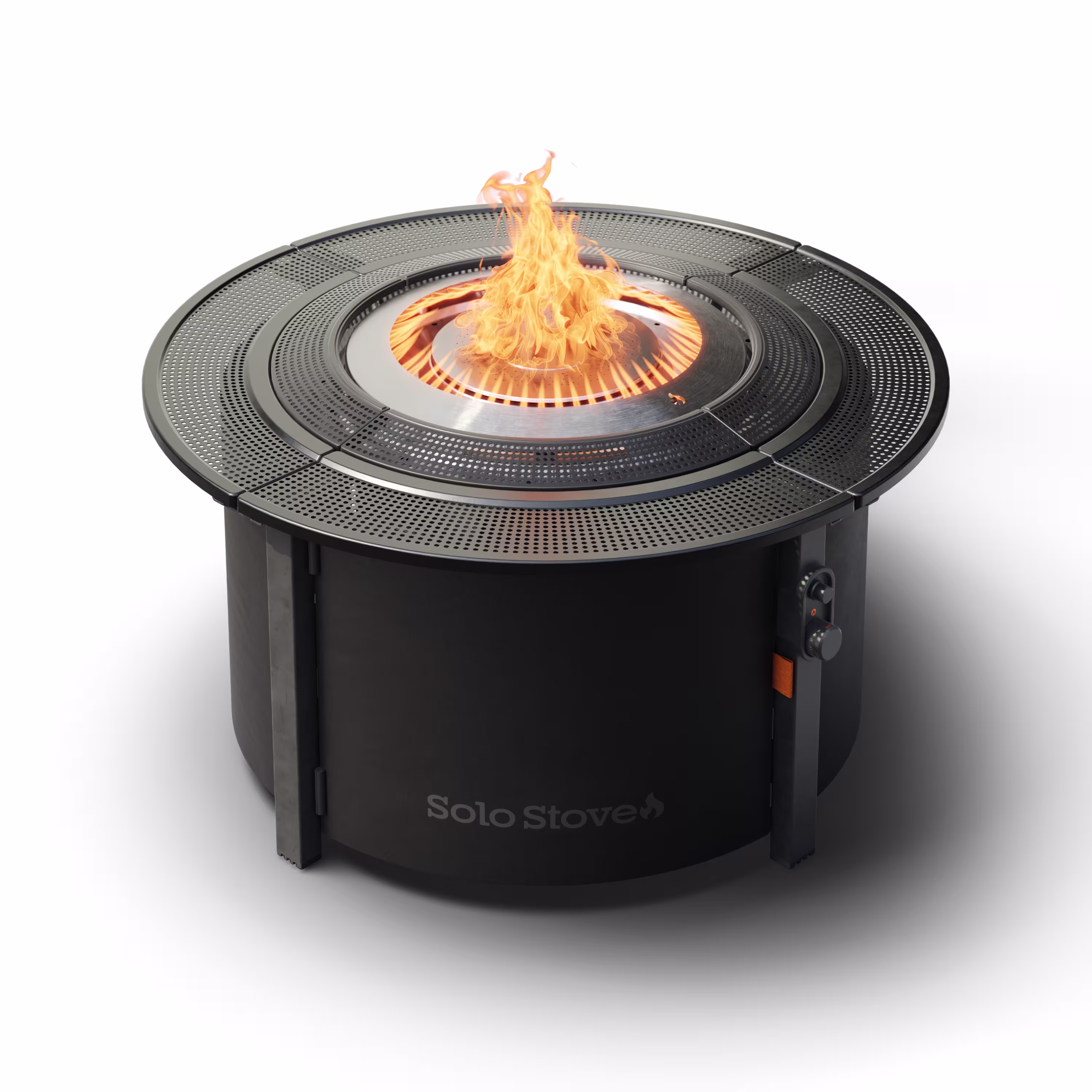 Infinity Flame Propane Fire Pit - Charcoal Steel Finish