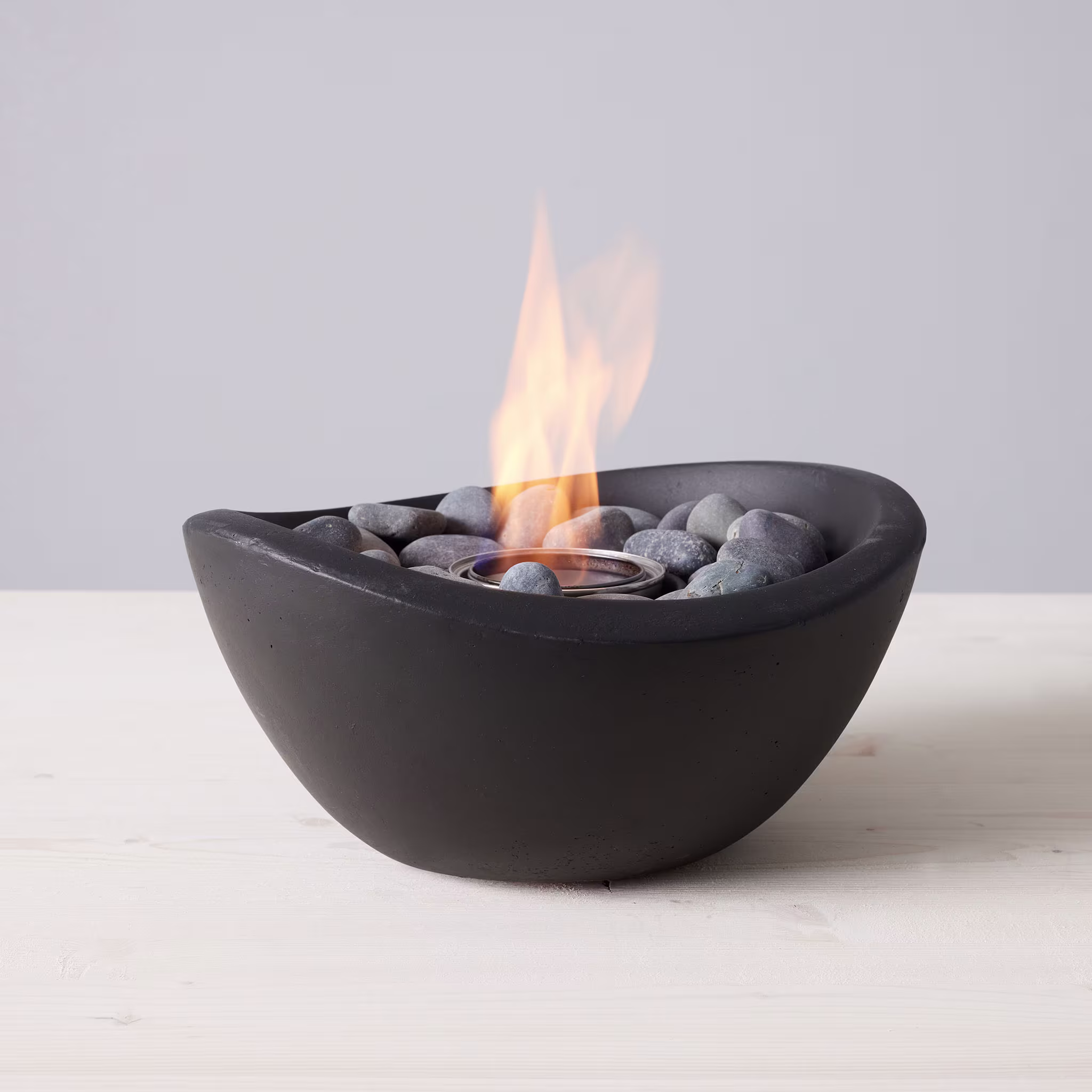 Wave Tabletop Fire Bowl