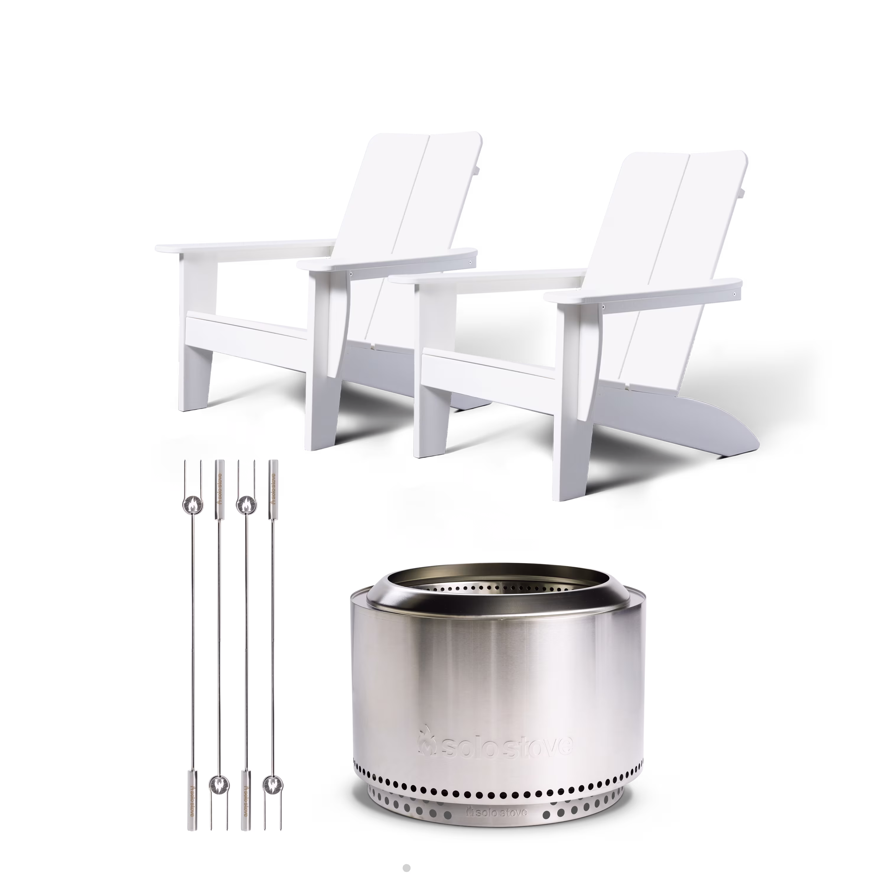 Yukon 27" Fire Pit Deluxe Deck Bundle